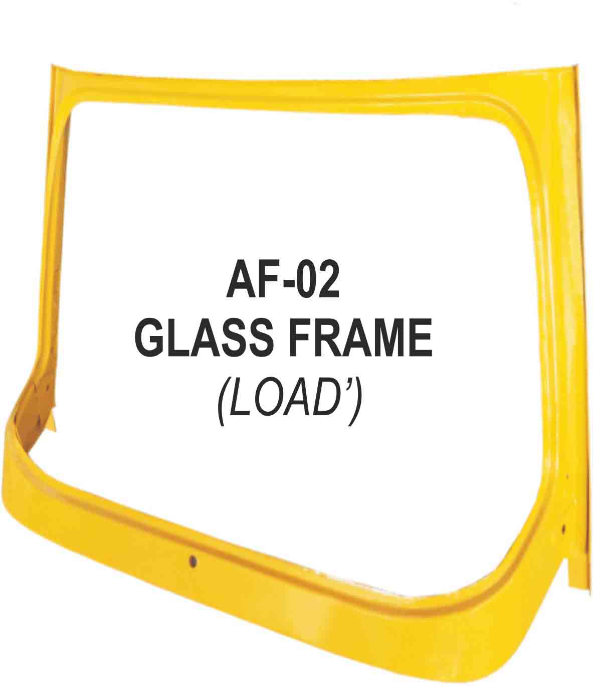 United Auto Industries offers quality products Af 02 Glass Frame Load for Mahindra Alfa