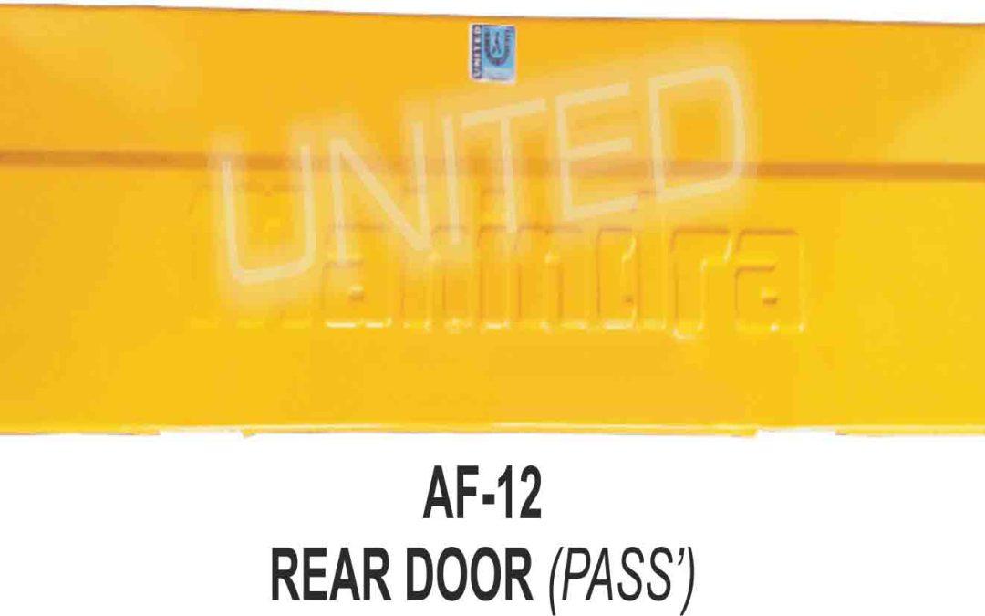 AF-12 Rear Door Pass