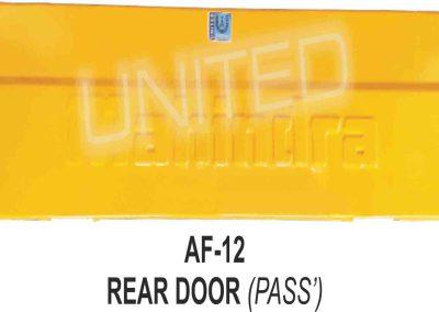 AF-12 Rear Door Pass