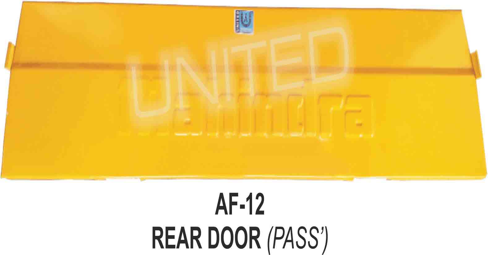 United Auto Industries offers quality products Af 12 Rear Door Pass for Mahindra Alfa