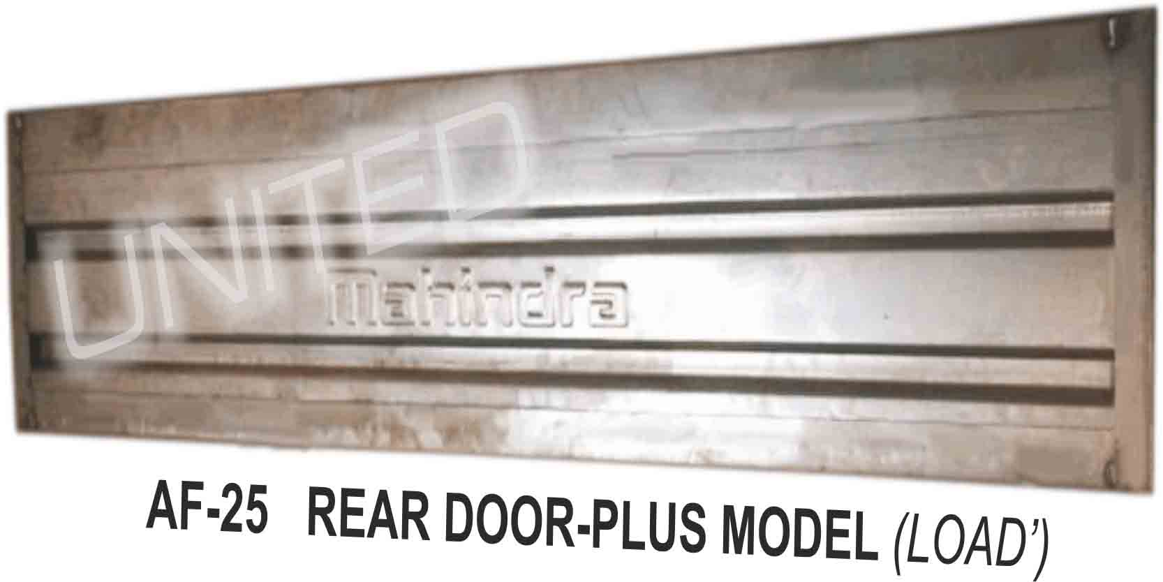 United Auto Industries offers quality products Af 25 Rear Door Plus Model Load for Mahindra Alfa