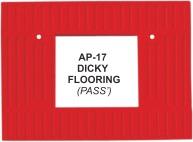 United Auto Industries offers quality products Ap 17 Dicky Flooring Pass for Piaggio Ape