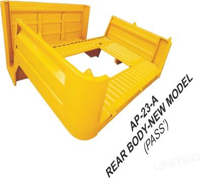 United Auto Industries offers quality products Ap 23 A Rear Body New Model Pass for Piaggio Ape