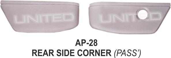 United Auto Industries offers quality products Ap 28 Rear Side Corner Pass for Piaggio Ape