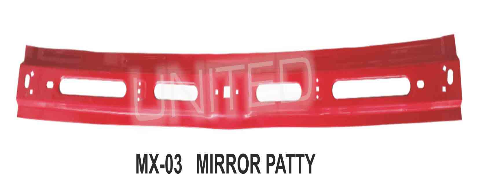 United Auto Industries offers quality products Mx 03 Mirror Patty for Mahindra-Maxximo/Supro