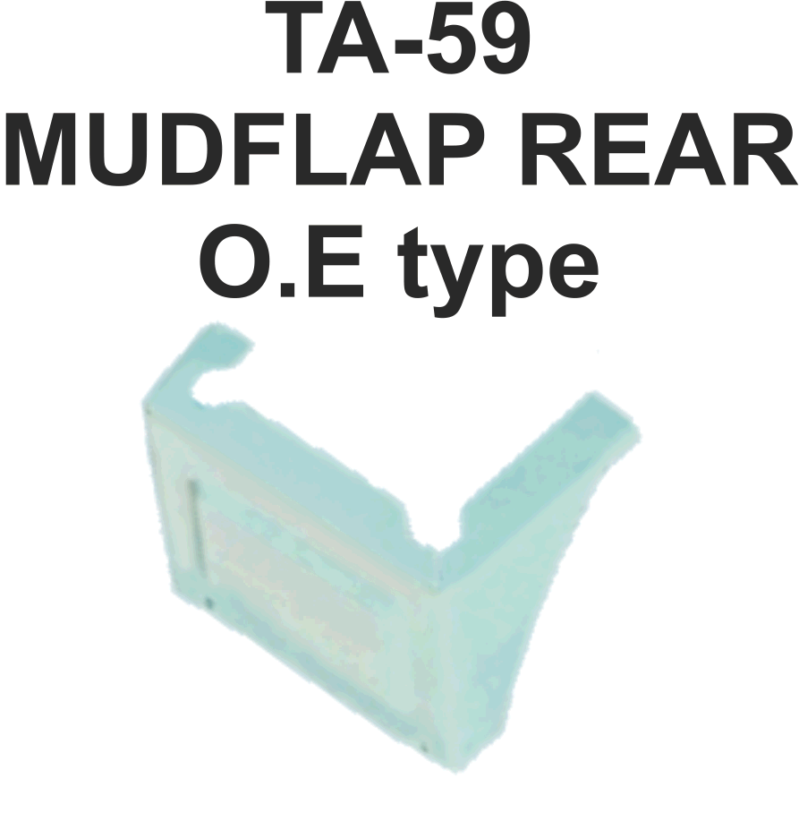 United Auto Industries offers quality products Ta 59 Mudflap Rear O E Type for Tata Ace