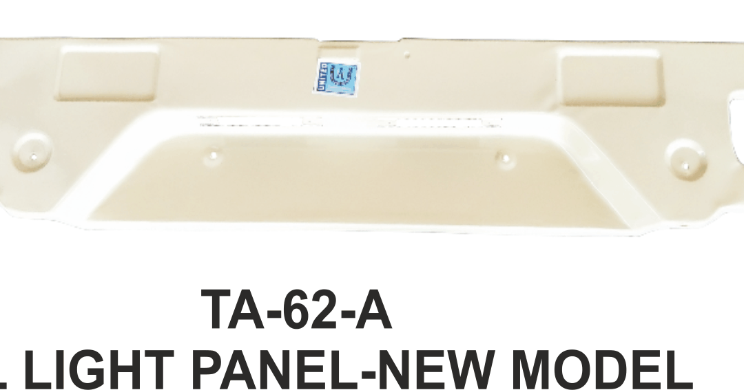 TA-62 A Tail Light Panel New Model