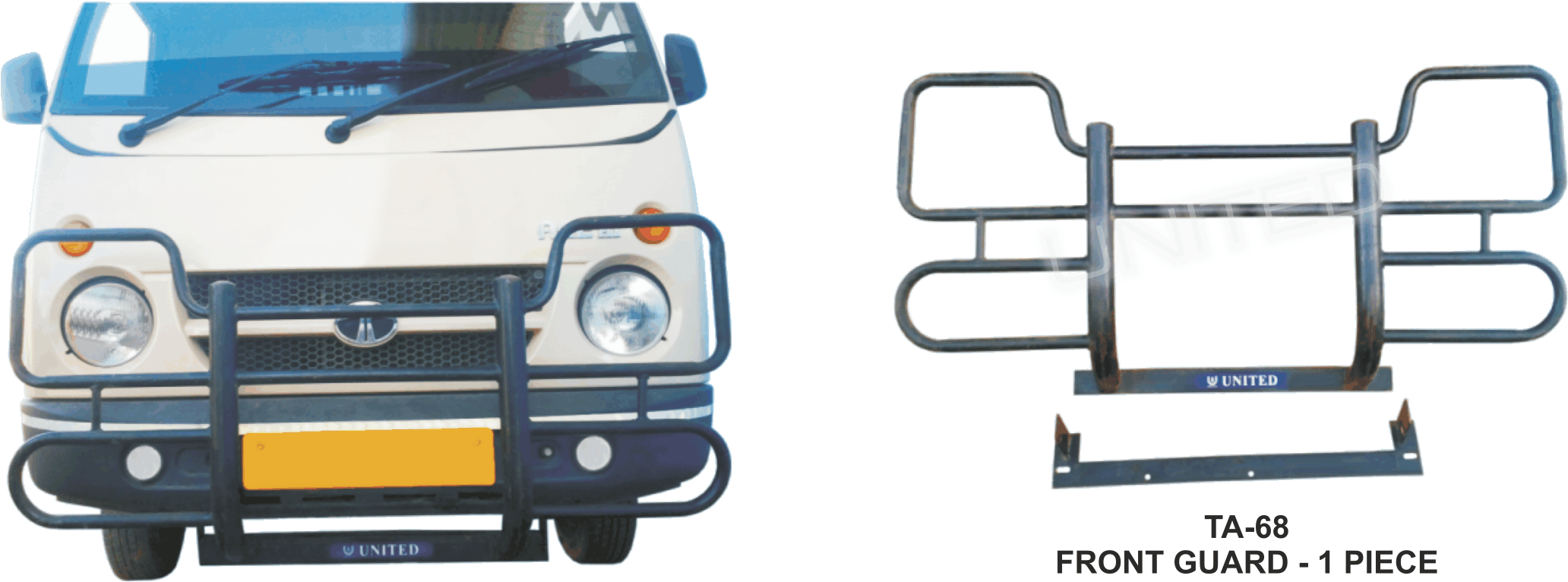 United Auto Industries offers quality products Ta 68 Front Guard for Tata Ace