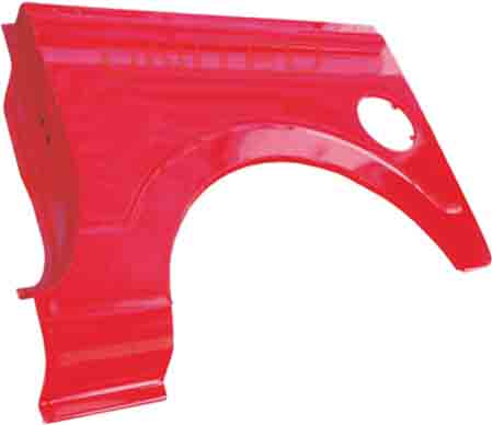 TM-09 Rear Side Panel Left Tyre Upper Panel