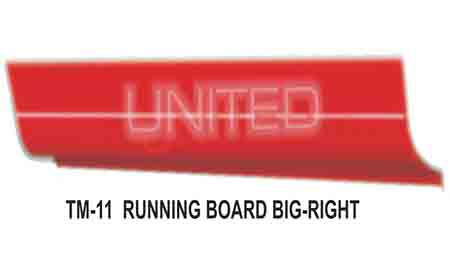 United Auto Industries offers quality products Tm 11 Running Board Big Right for Tata Magic